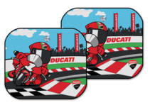Ducati Cartoon zonnescherm